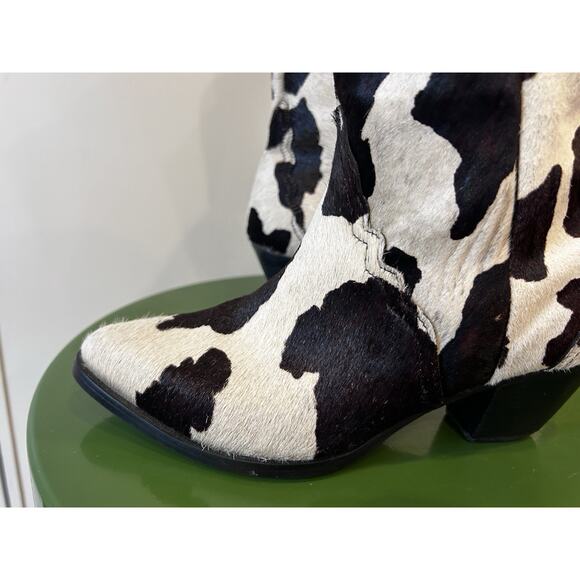 Durango Tooled Cowhide Pony Calf Hair On Hide Cowgirl Cowboy Boots 7.5 RD 1818 - Picture 16 of 16